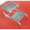 Chrome Plated 2 Step Ladder Stool